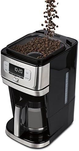 Cuisinart DGB-800C Fully Automatic 12-Cup Burr Grind & BrewTM Coffeemaker, Black/Silver, 1 Count, Silver - Image 4