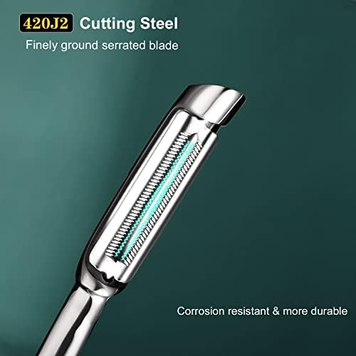Stainless Steel Vegetable Peeler Set, Premium Veggie Fruit Peeler