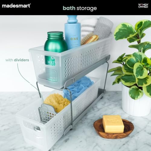 Compact Two Level Organizer, Frost