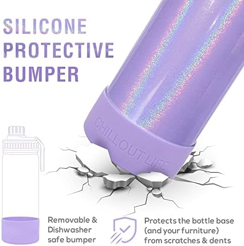 17oz Kids Insulated Stainless Steel Water Bottle w/Spout Lid