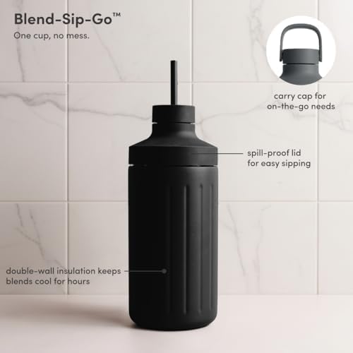 Beast Mega 1200 Stainless Steel Countertop Blender, Carbon Black, 1200W - Image 5