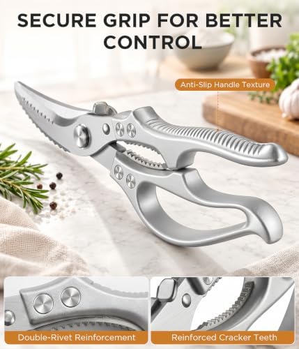 Kitchen Scissors for Food, All Purpose Kitchen Shears Heavy Duty