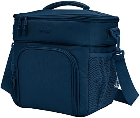 Prep Deluxe Insulated Meal Prep Lunch Bag for Adults, Holds 5 Meals