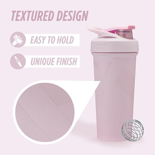 BlenderBottle Sport Sleek Stainless Steel Shaker Bottle 25 oz Stripes - Image 2