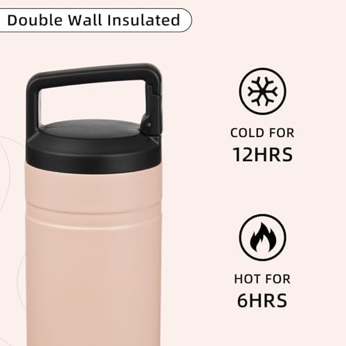 BJPKPK 20 oz Insulated Travel Water Bottle, Coffee Tumbler Stainless Steel - Image 5
