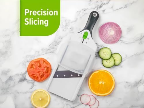 Adjustable Mandoline Slicer Stainless Steel Handheld Vegetable Cutter - Image 3