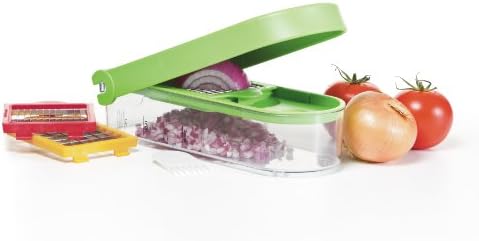 PrepWorks 3-Blade Dice & Slice Chopper – Multi-Function Vegetable and Fruit Cutter, Easy to Use, Stainless Steel Blades, BPA-Free - Image 7