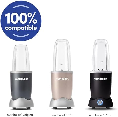 nutribullet 24 oz To-Go Cups and colored flip-top lids (Black/Green) - Image 7