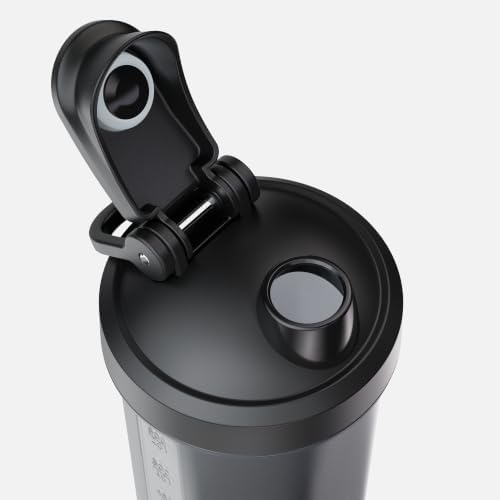 VOLTRX Protein Shaker Bottle, Merger USB C Rechargeable Electric Protein Shake Mixer, Shaker Cups for Protein Shakes and Meal Replacement Shakes, BPA Free, 24oz - Image 3