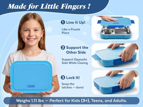 Kids lunch box stainless steel, bento box stainless steel, lunch bento box