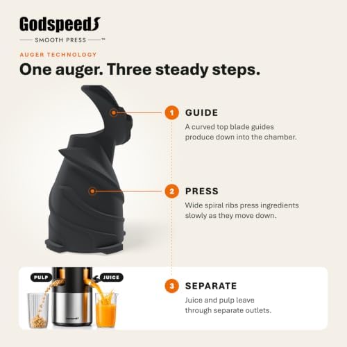 Smoothpress® 6-inch Chute Cold Press Juicer Machine