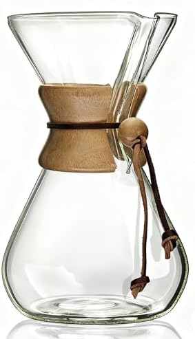 Pour Over Coffee Maker Set, 40oz Classic Style, 304 Stainless Filter