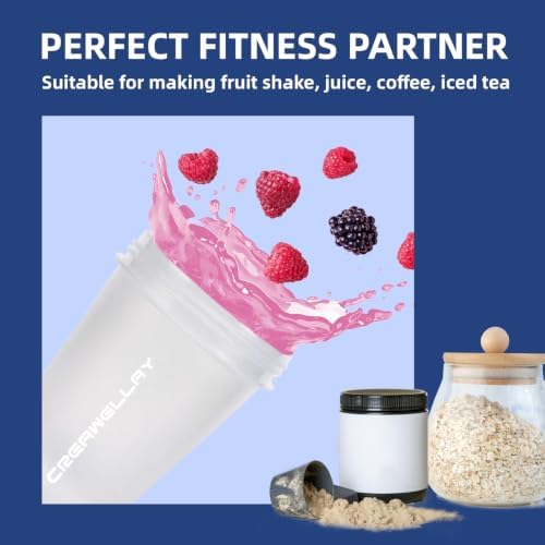 28oz Protein Shaker Bottle with Blending Ball Black&White - Image 5