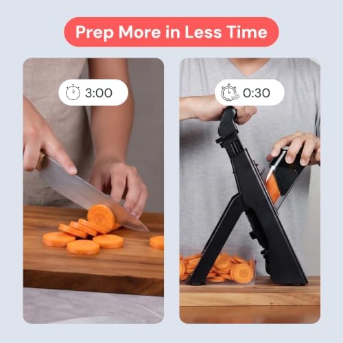 Fullstar Safer Mandoline Slicer for Kitchen Adjustable Veggie & Food Slicer - Image 7