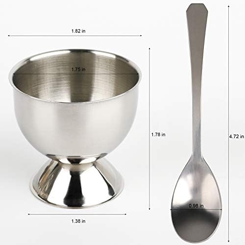 Egg Cracker Topper Cutter for Soft Hard Boiled Eggs Separator Holder Set