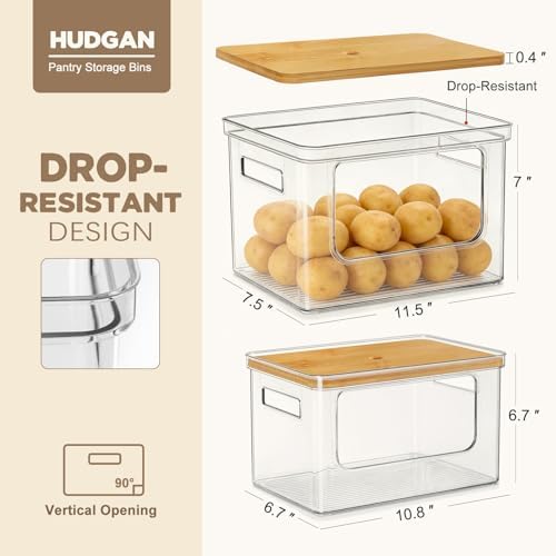 Potato and Onion Storage Bin for Pantry Organizer, Veggie Container