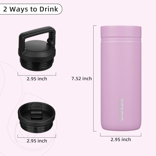 BJPKPK 20 oz Insulated Travel Water Bottle, Coffee Tumbler Stainless Steel - Image 4