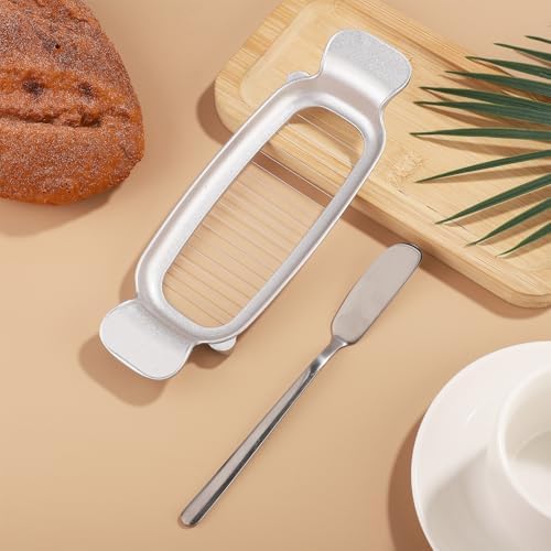 Stainless Steel Cheese Cutter and Butter Slicer with Butter Spatula - Image 7