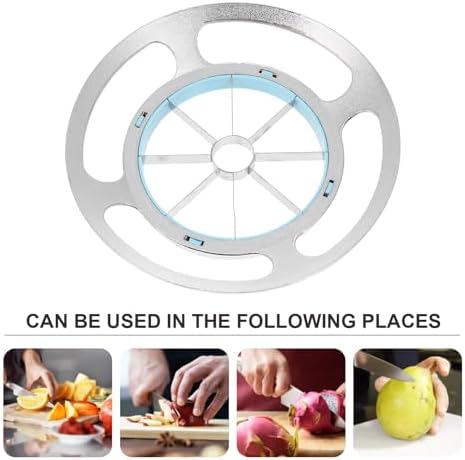 Pineapple Slicer Slicer Cutter Stainless Steel Melon Fruit Round Quickly Cut Tool Multifunctional Peeler Corer for Cantaloupe Pineapple Pear Kitchen Gadget