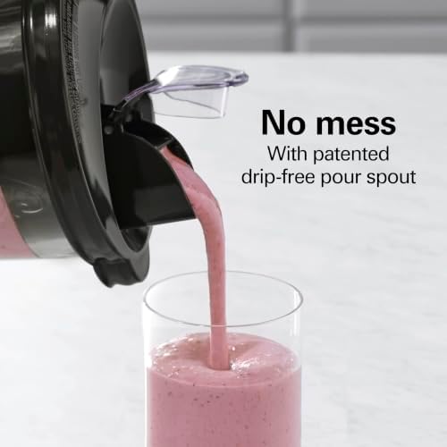 Hamilton Beach 2-in-1 Personal Blender and Countertop Blender For Smoothies - Image 6