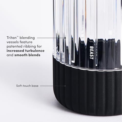 Beast Mighty 850 Stainless Steel Personal Blender, Carbon Black, 850W - Image 6
