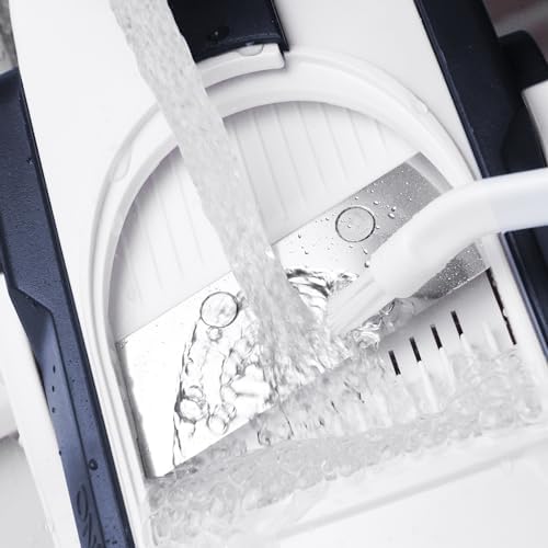 Safe Mandoline Slicer for Kitchen, 5 in 1 Multi Food Chopper, Potato Slicer - Image 5