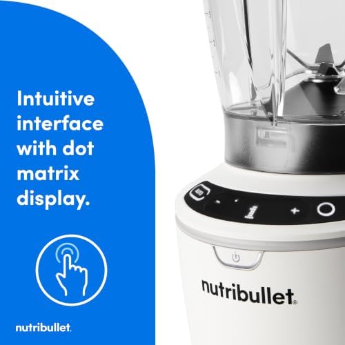 nutribullet® SmartSense Blender Combo, 1400 Watts, Matte White, NBF50700AW - Image 4
