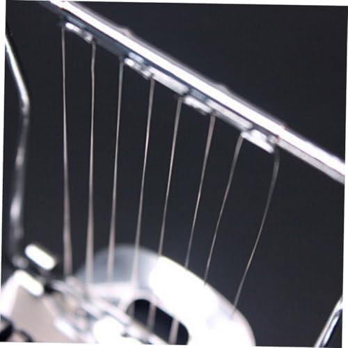3pcs Stainless Steel Egg Slicer Wire Cutter for Hard Boiled Eggs - Fruits Strawberry Tomato Dicer Portable for Home Kitchen Multipurpose - Image 6