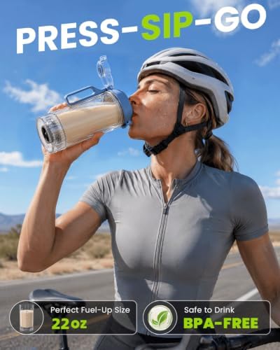 Portable Blender for Smoothie, Personal Blender, Cordless, Fitness &Travel - Image 5