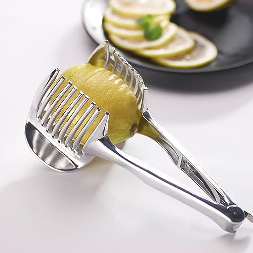 Stainless Steel Multipurpose Handheld Round Fruit Tongs for Onions, Avocados, Eggs and Other Vegetables - Image 5