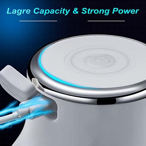 Garlic Chopper, Mini Food Processor, USB Rechargeable Mini Chopper, Powerful Garlic Crusher, Blender to Vegetable, Wireless Vegetable Chopper for Ginger, Chili, Fruit, Meat, etc（250ML） - Image 3