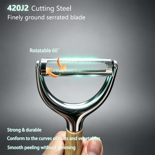 Stainless Steel Vegetable Peeler, Potato Peelers For Kitchen