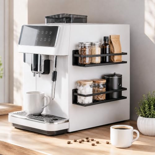 Magnetic Spice Rack 4-Pack – Heavy-Duty, Rust-Resistant