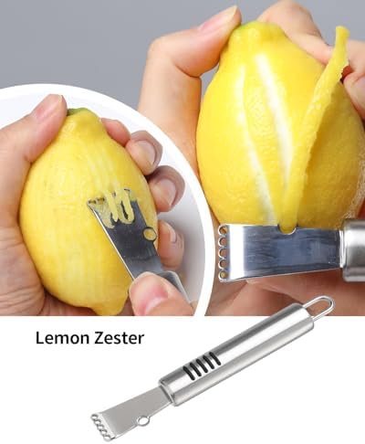 12Pcs Fruit&Veggie Carving Knife Set,Garnish Tool,Stainless Steel