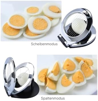 Multi Function Stainless Steel Egg Slicer for Hard Boiled Eggs - Image 5