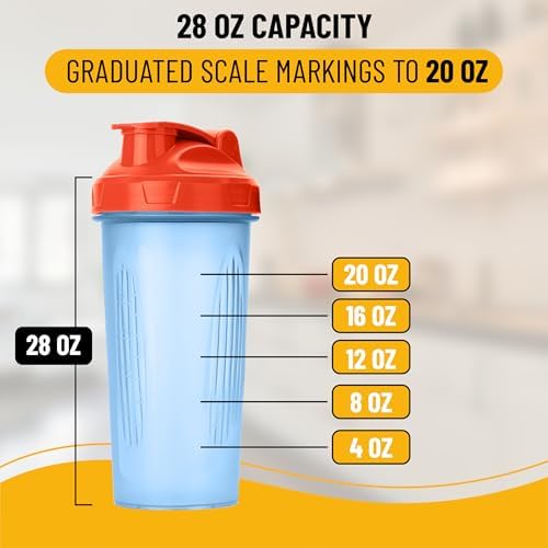 Mr. Pen- Shaker Bottles for Protein Mixes, 28 oz - Image 3