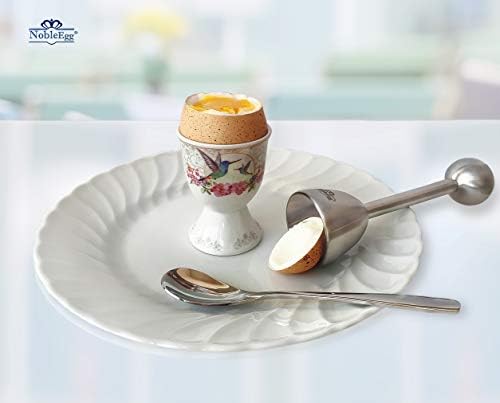 NobleEgg Egg Topper Opener Cracker Tool | Easily Cut and Remove the Top of Soft-Boiled Eggs - Image 5