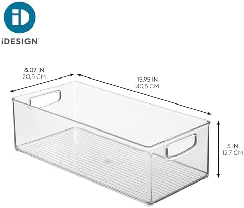 Stackable Storage Bin - Clear