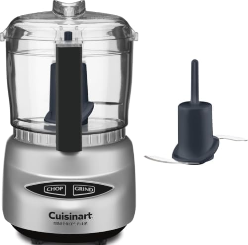 Mini Food Processor, Reversible Blade, 3-Cup Capacity