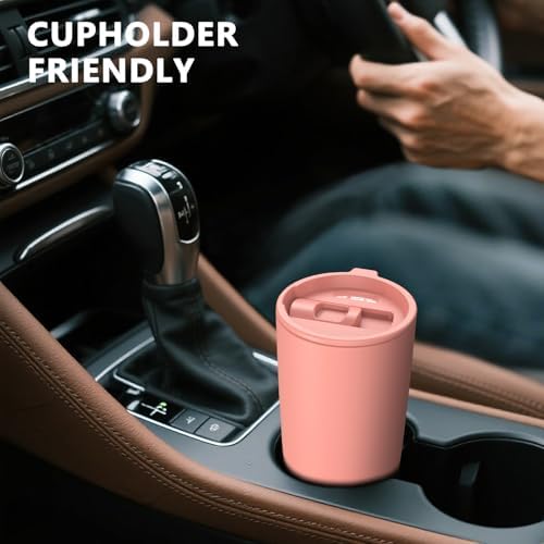 TILUCK 20 oz Insulated Coffee Tumbler with BPA-Free Lid - Image 4