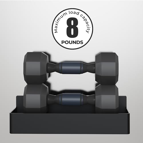 Magnetic Spice Rack for Refrigerator Black, 4 Pack