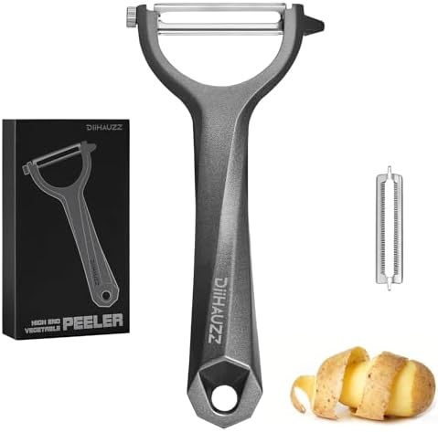 Potato Peeler, Blade Replaceable Aluminum Alloy Vegetable Peeler