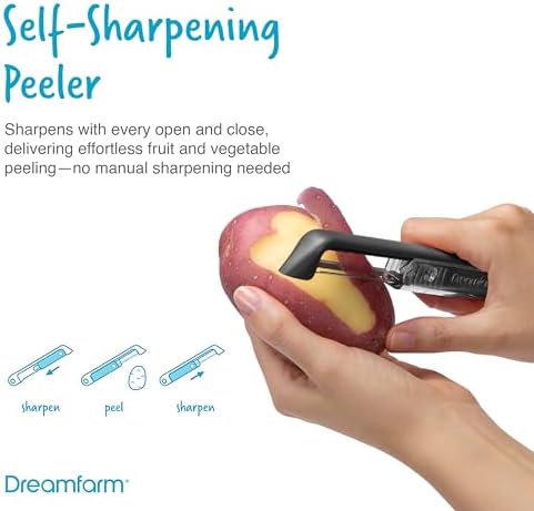 Dreamfarm Kitchen Cutting, Set of 3 - Mandoline, Self Sharpening - Image 3