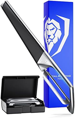 Straight Peeler Set - 3 Swappable Steel Blades