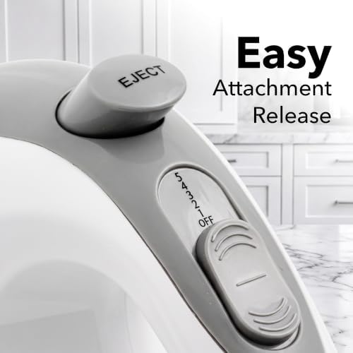 5-Speed Electric Hand Mixer with Storage Case, White HM151W