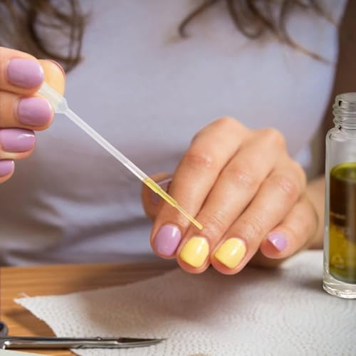 Roller Bottles for Essential Oils - 25 Pack 10ml Clear Glass Roll on Bottle - Image 6