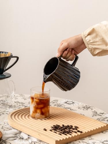 Ceramic Pour Over Coffee Maker With 40 pcs Paper Filter