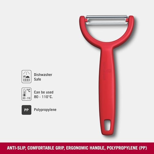 Victorinox Ypso Peeler for Fruit and Vegetables with Serrated Edge