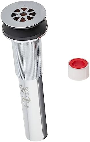 Bathroom Sink Grid Drain without Overflow, Chrome, 89463