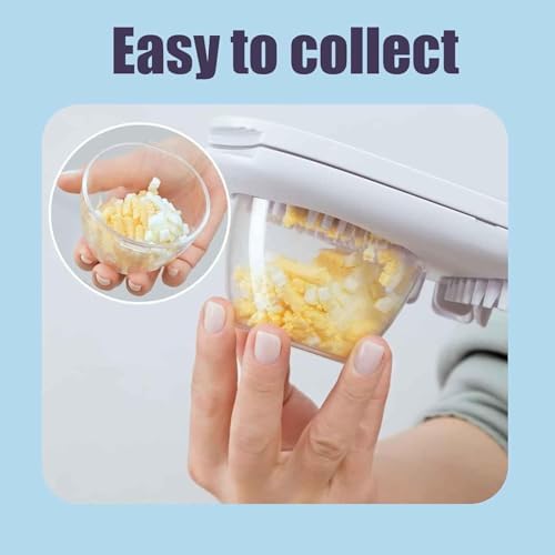 3 in 1 Egg Slicer for Hard Boiled Eggs, 2025 New Egg Cutter, Multifunction Dicer for Strawberry, Mushroom, Grape, Cherry, Tomato, Etc, Durable Kitchen Cutter (1)